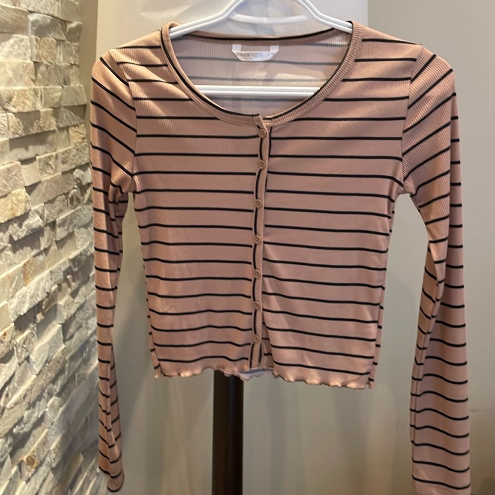 Urban Kids Ribbed Crop Top